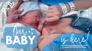 Our baby is here! And is a...