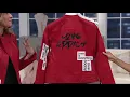 Peace Love World Patched Zip-Front Leather Jacket on QVC