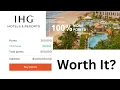 100 Bonus for Buying IHG Points with 600k Points Possible--Is It Worth It