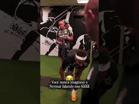 FOI ASSIM QUE O NEYMAR ENTROU LEVE PRO CLÁSSICO! 👀😅 #shorts