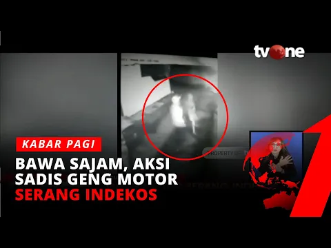 Detik-detik Geng Motor Serang Indekos, Ancam Warga Pakai Sajam | tvOne