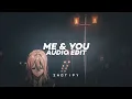 Download Lagu me \u0026 you (electronic) - cryjaxx [edit audio]