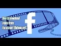 DekoTV - How to download from Facebook fbdown net