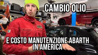 Manutenzione Abarth di mia sorella: Come Effettuare il Cambio Olio e Quanto Costa