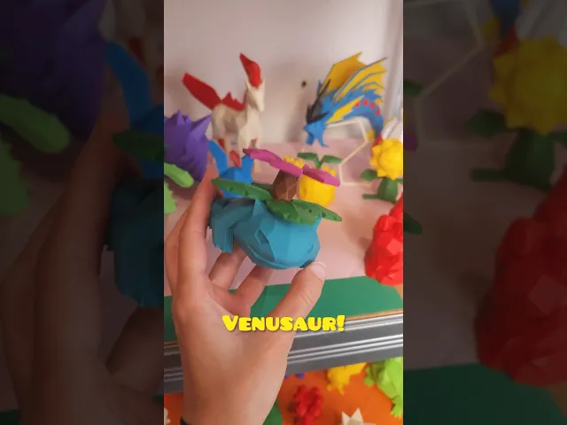 Bulbasaur Low Poly Pokemon video thumbnail