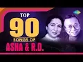 Download Lagu Top 90 Songs Of Asha bhosle \u0026 R D Burman | Tomari Chalar Pathe | Phire Elam Dure Giye | Durge Durge