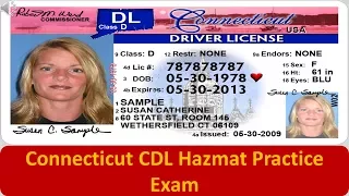 Connecticut CDL Hazmat Practice Exam