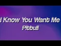 Download Lagu Pitbull - I Know You Want Me (Calle Ocho) ✨ (lyrics)
