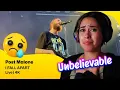 Reaction Post Malone - I FALL APART Live 4K