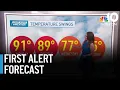 Forecast Heat and humidity continue into workweek