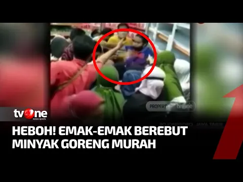 Viral Video Warga Berdesakan dan Berebut Minyak Goreng Murah di Bojonegoro