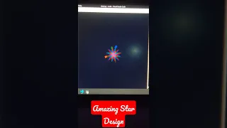 Amazing Star Design using Turtle in Python