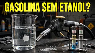 Gasolina sem etanol! Agora sim!