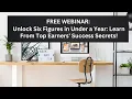 Download Lagu Unlock Six Figures in Under a Year: Learn From Top Earners' Success Secrets!