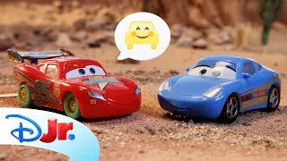 Lightning McQueen Races His Rivals! 🏁 | Pixar Cars | Disney Jr.