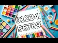 Learn Numbers 0-9 Coloring Pages Educational Fun with The Coloring Crews
