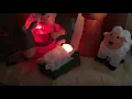 Gemmy 2008 inflatable nativity scene