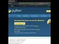 How to install Python on Windows Step by Step Guide 2025