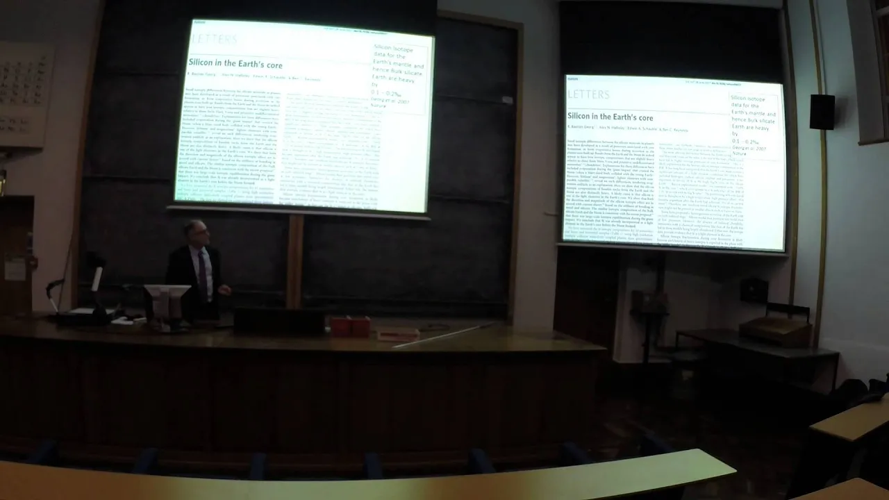 The Origin of the Moon by Prof Alex Halliday