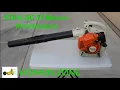 STIHL BG55 Blower Maintenance - Spark Plug Air Filter Gas Filter Spark Arrestor