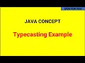 MCQ on java typecasting core java java tutorial java datatypes