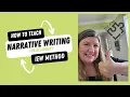 How to Write a Narrative Story for Beginners IEW Method