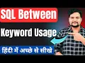 SQL Between clause or keyword How to use Between keyword in sql Part - 33 Tutorial007