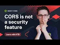 What web developers don t understand about CORS Learn with HTB