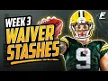 5 Players to Stash Ahead of Week 3 Waiver Wire Pickups 2022 Fantasy Football