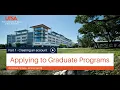 UTSA Graduate Program Direct Entry Liaison Application Guide Part 1