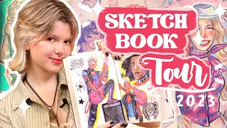 TOUR PELO MEU SKETCHBOOK✏️✨📔