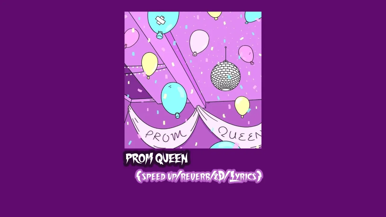 Beach Bunny - Prom Queen  (speed up/reverb/8D/Lyrics)