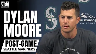 Dylan Moore Discusses 2024 Improvements Adjustments Made Becoming an Every Day Player for Seattle