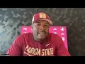 FSU Football OC Tim Harris Jr talks preseason camp depth chart the defense and more