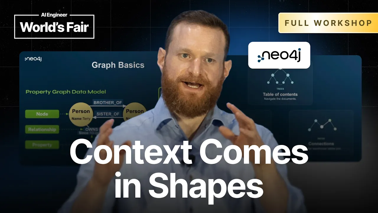 AI on Your Lakehouse: Context Comes in Shapes, Not Queries — Zach Blumenfeld, Neo4j: video thumbnail