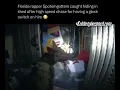 Florida rapper Spotemgottem caught hiding from cops in a shed