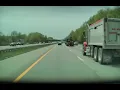 Tractor trailer hits overpass on I-295 in Burlington County