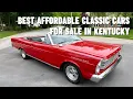 Rare Classic Cars Hiding in Kentucky - Prices May Surprise You