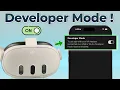 Meta Quest 3 How to Enable Developer Mode Step by Step