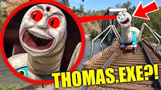 If you ever see Thomas the Train.Exe at Haunted Railroad Tracks, RUN AWAY FAST!! DON'T STOP!!