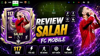 Đánh giá Mohamed Salah 117 OVR | Sở hữu tốc độ bứt phá và kỹ thuật cực tốt | FC MOBILE VIỆT NAM