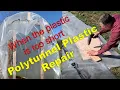JOINING PLASTIC SHEETS TOGETHER -How to replace greenhouse cover