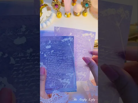 ASMR 💜 Simple purple page #asmr #creativejournaling #journal #purple #shorts
