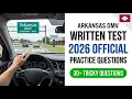 2026 Arkansas DMV Written Test Pass First Try with Practice Questions Answers