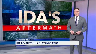 NJ death toll from Tropical Storm Ida grows to 30