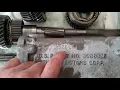 Muncie M20 4 speed tear down