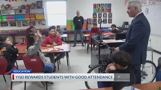 Ysleta ISD honors students with top attendance