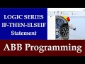 ABB IRC5 Logic Series - The IF