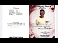 THE Thanksgiving service for the life of EDRIS ADVIDA RUSSELL
