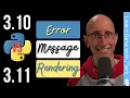 Error rendering in Python 3 10 and 3 11 with tea xyz